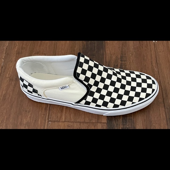 NWT VANS Mens size 11.5 Black and natural checkers – Asher - Picture 4 of 8